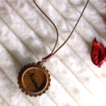 Circular Wooden Necklace