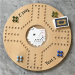 Round 4 Players Wooden Jackaro